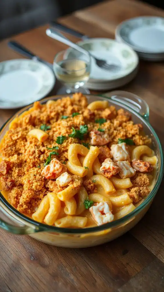 lobster infused creamy pasta