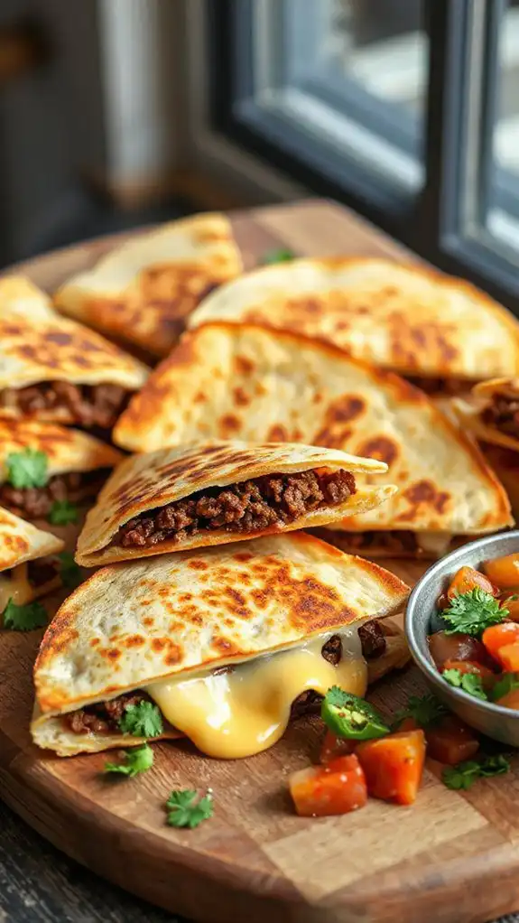 low carb beef quesadillas recipe