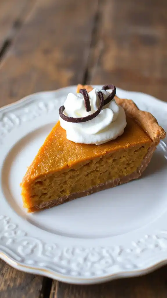 low carb pumpkin pie recipe