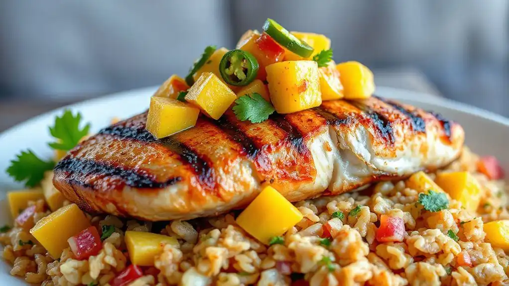mahi mahi with salsa