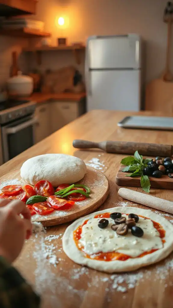 make your own pizza