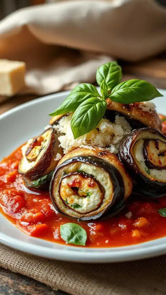 making stuffed italian rolls