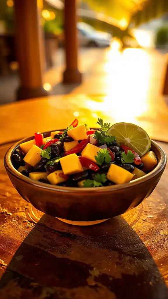 mango black bean salad