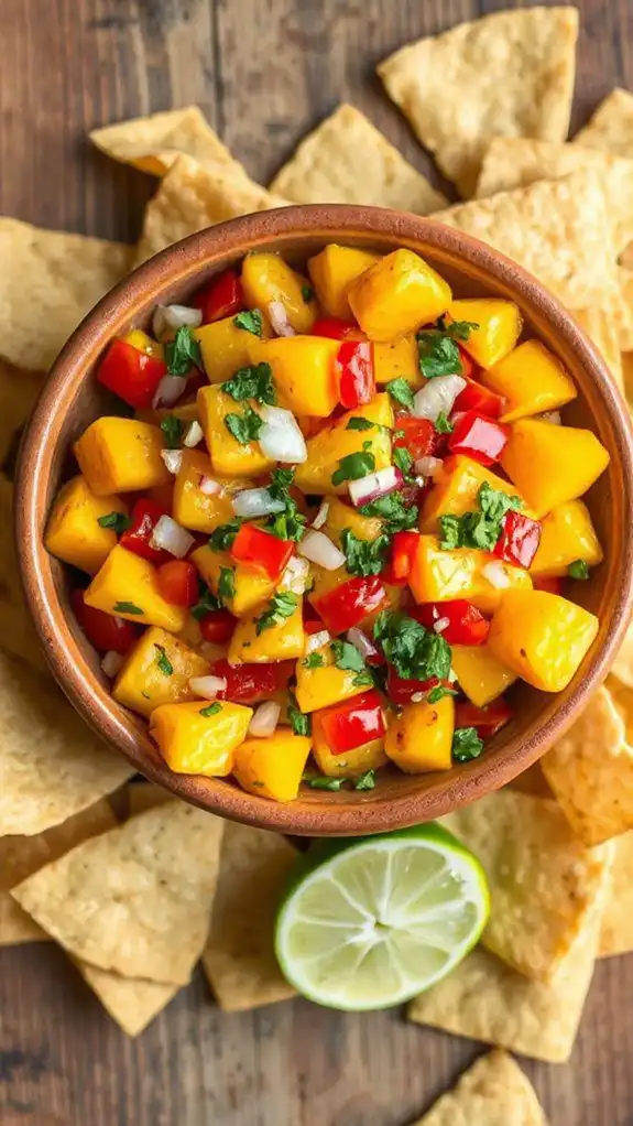 mango salsa with kick