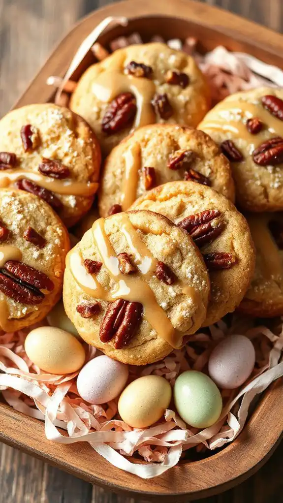 maple flavored pecan cookies