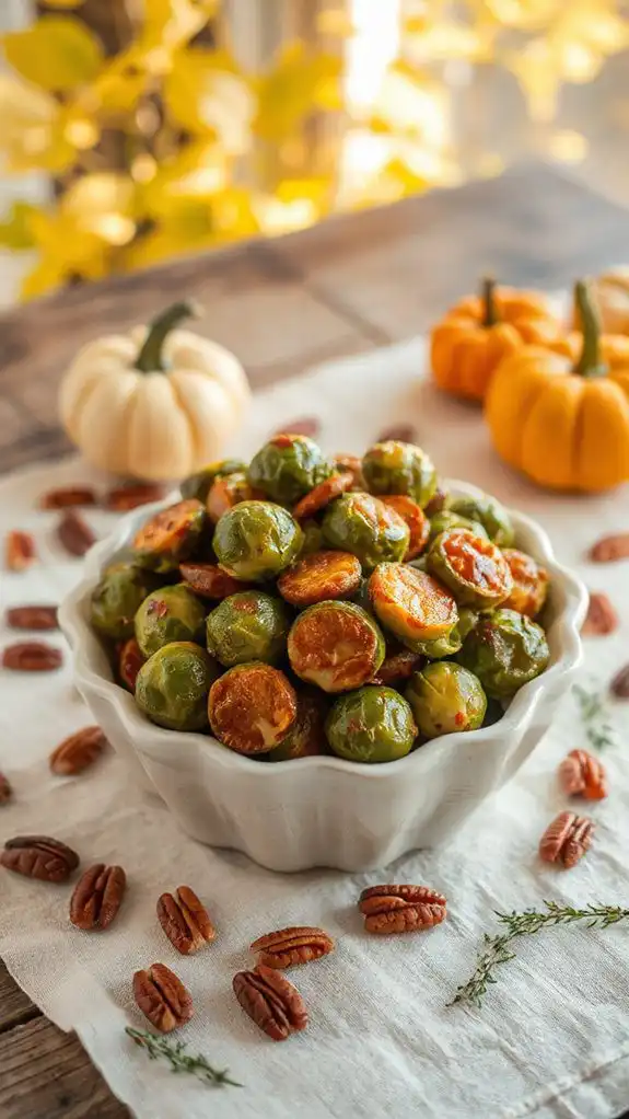 maple glazed brussels sprouts recipe
