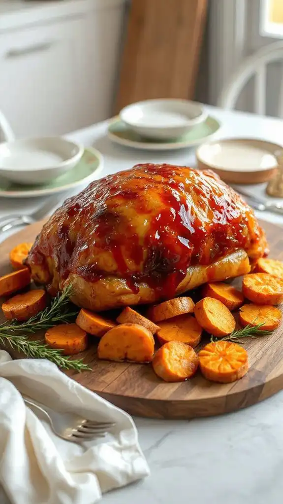 maple glazed ham recipe