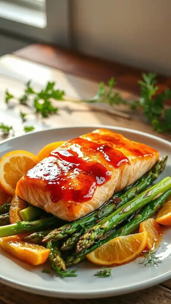 maple glazed salmon recipe