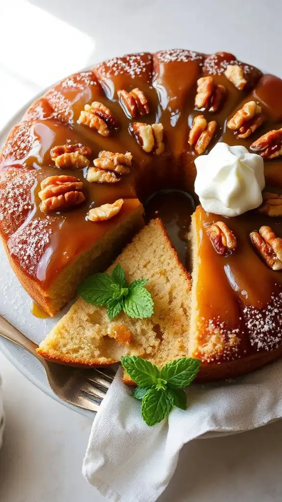 maple walnut cake recipe