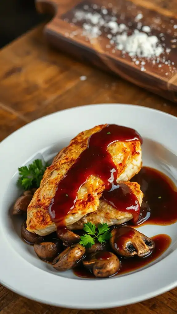 marsala sauce with mushrooms