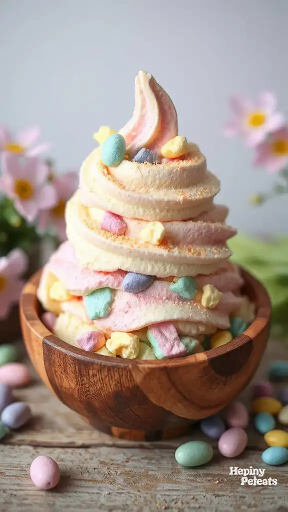 marshmallow flavored peeps ice cream