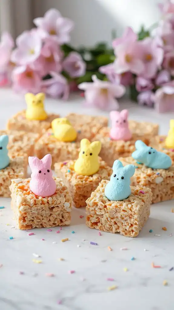 marshmallow rice krispie delights