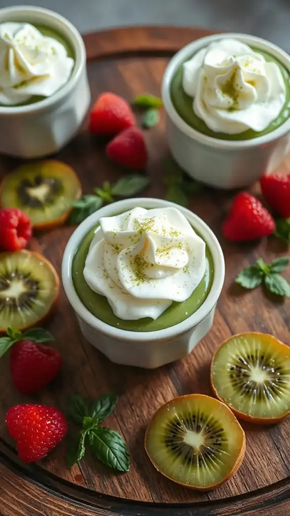 matcha green tea dessert
