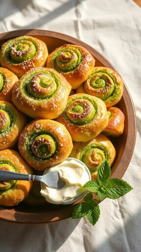 matcha green tea dessert