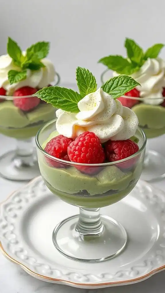matcha green tea dessert