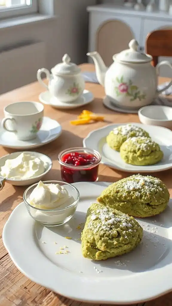 matcha green tea scones matcha green tea scones