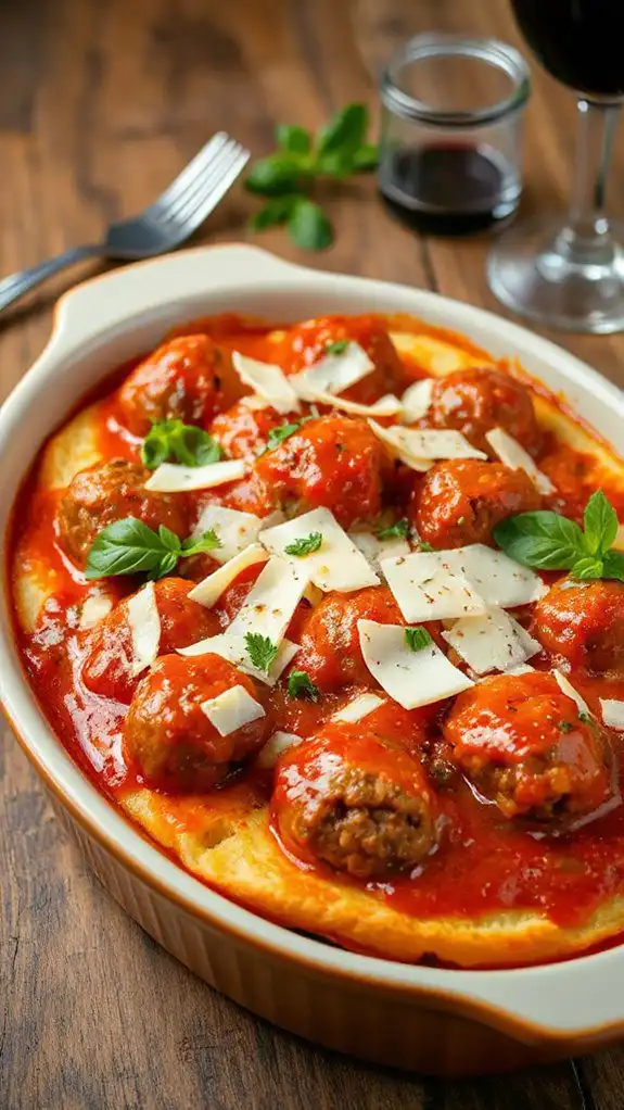 meatball sub baked casserole