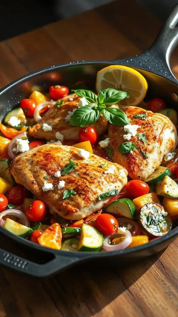 mediterranean chicken cooking recipe