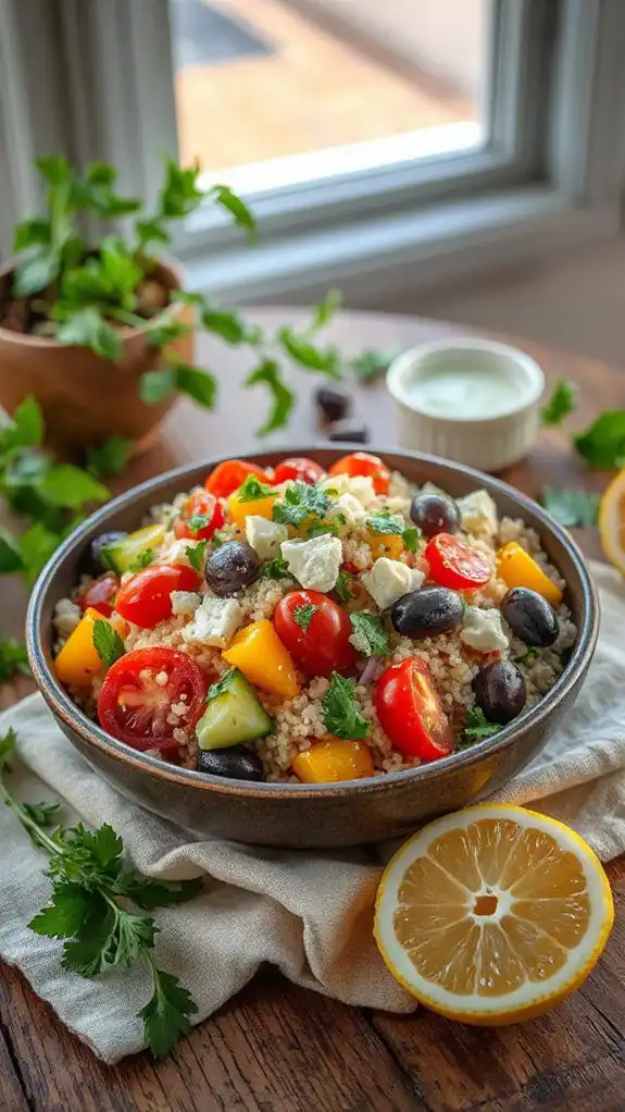 mediterranean couscous serving sizes
