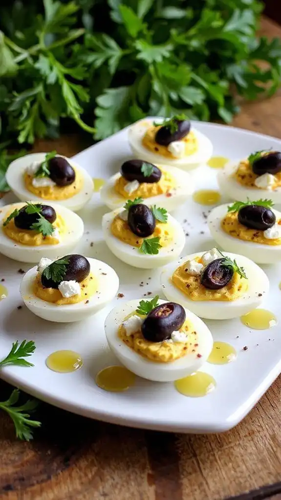 mediterranean deviled egg recipe