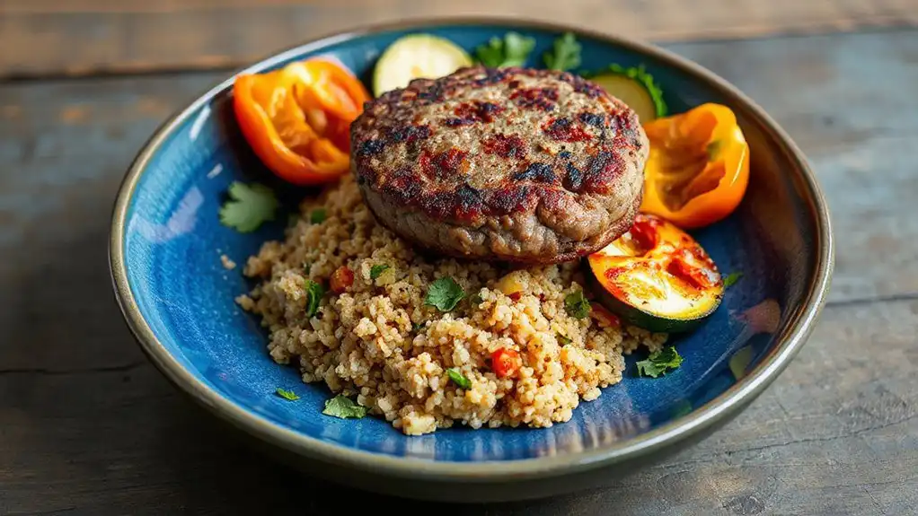 mediterranean inspired burger bowls mediterranean inspired burger bowls