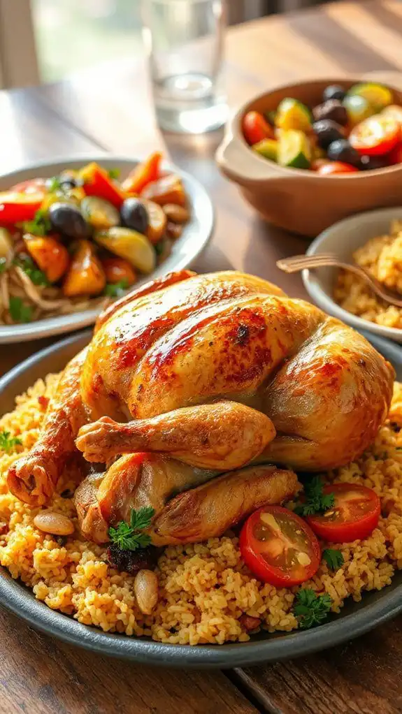mediterranean inspired chicken dish
