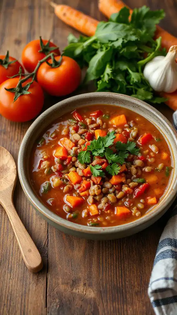 mediterranean inspired lentil soup mediterranean inspired lentil soup