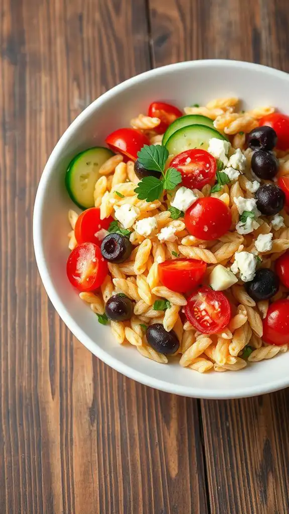 mediterranean orzo salad recipe