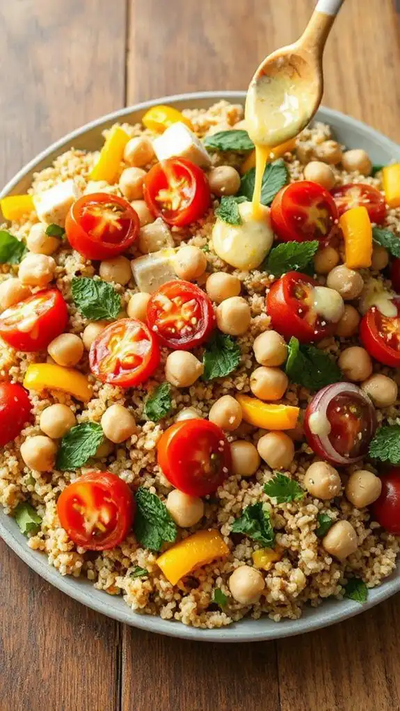 mediterranean quinoa salad recipe