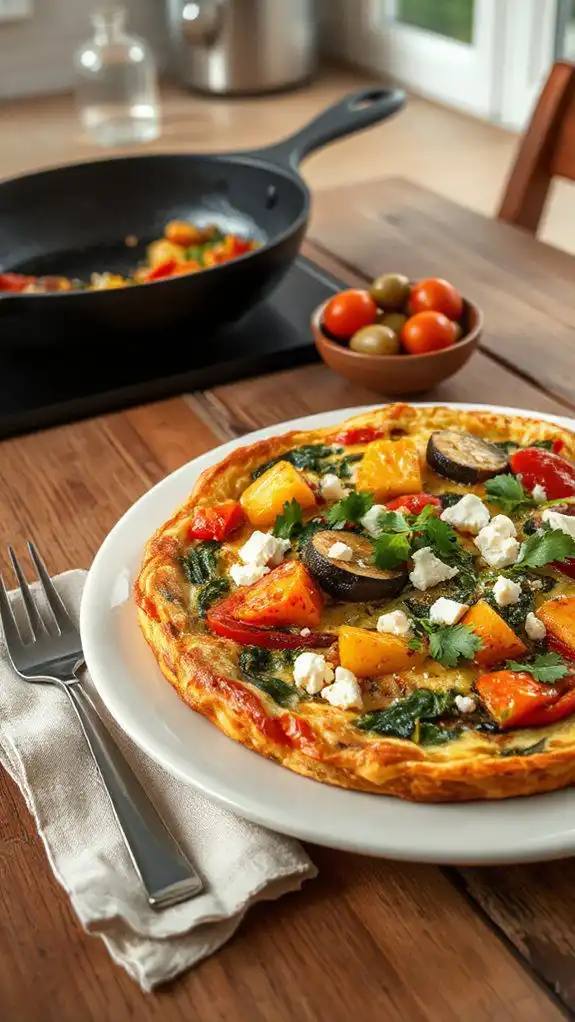 mediterranean vegetable egg dish mediterranean vegetable egg dish