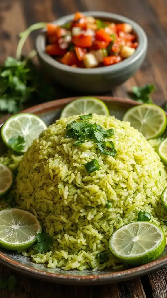 mexican green rice recipe