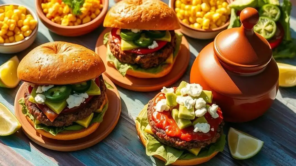 mexican hamburger dinner recipes