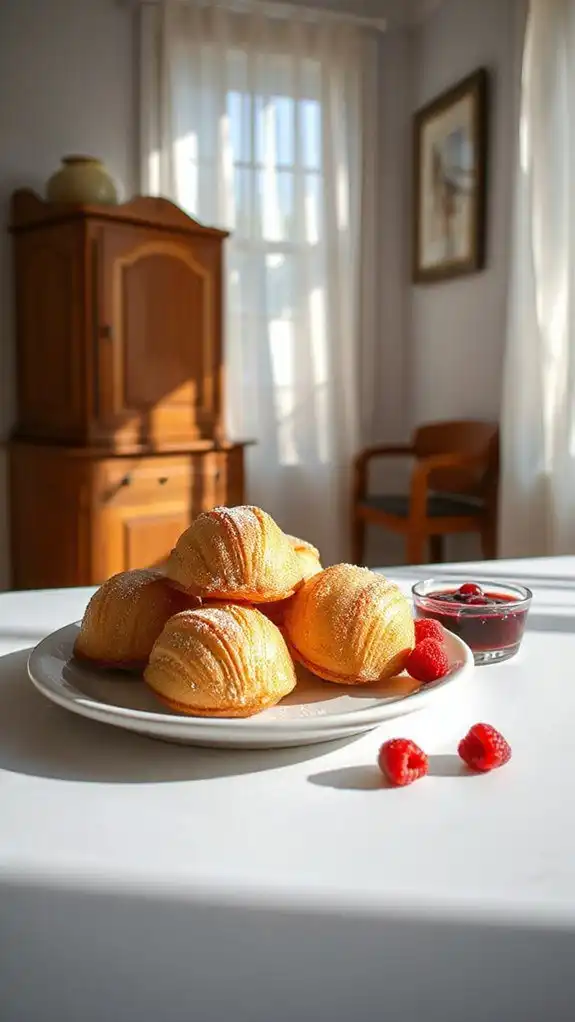 microwave baking for madeleines