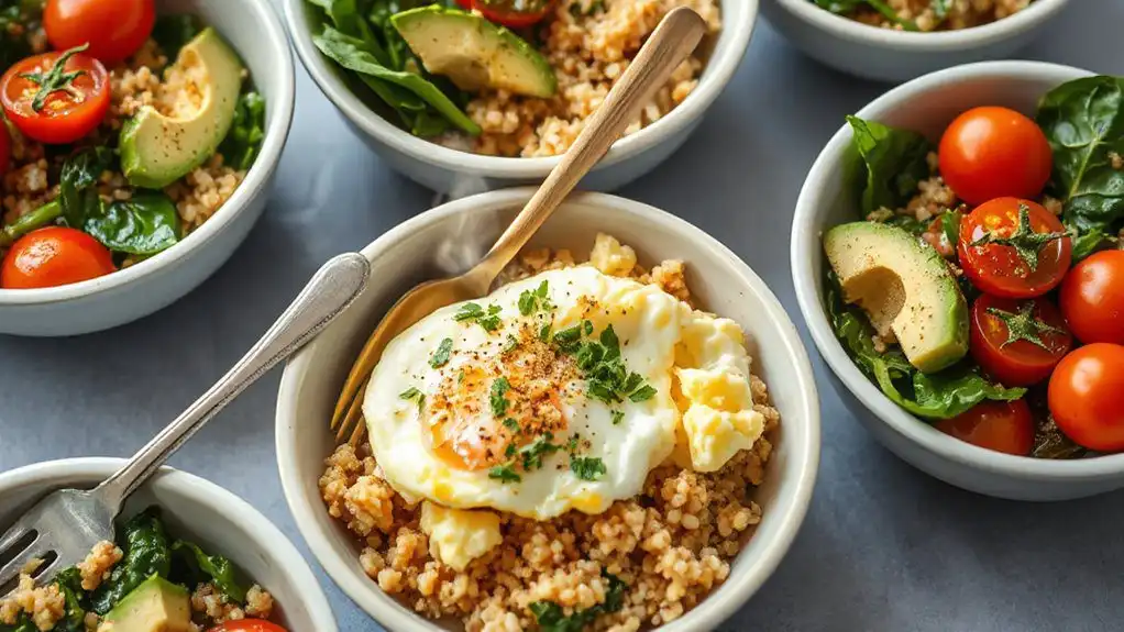 microwave breakfast bowls energy