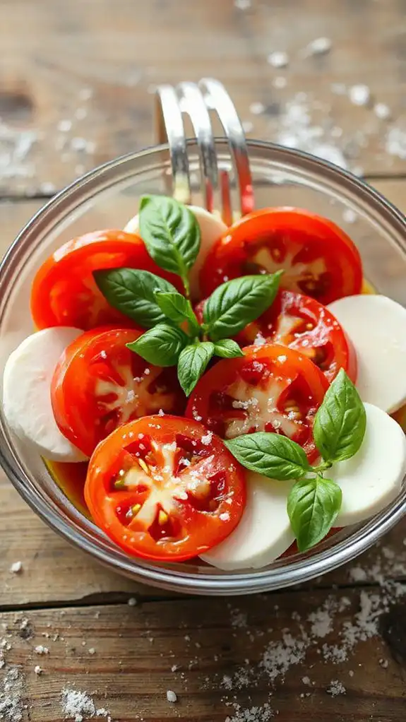microwave caprese salad recipe