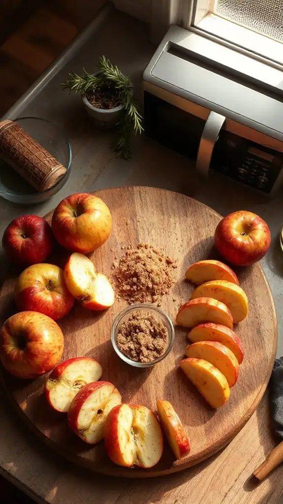 microwave caramelized apple recipe