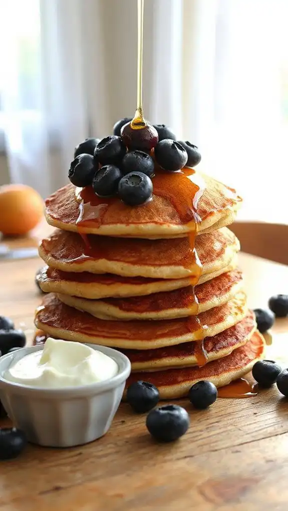 microwave coconut flour pancakes