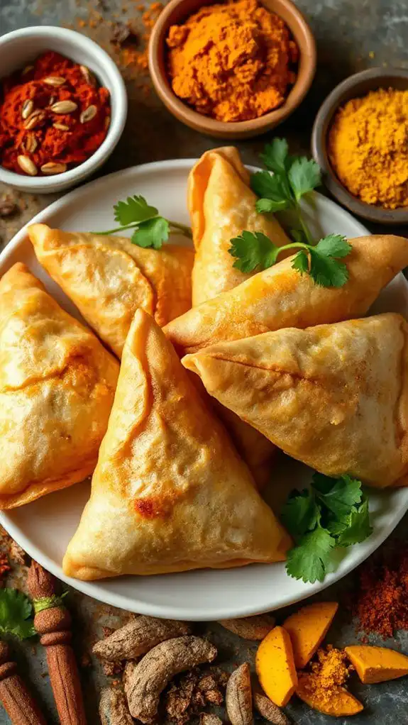 microwave cooked savory pastries
