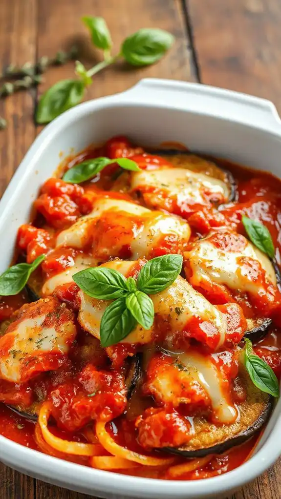 microwave eggplant parmesan recipe