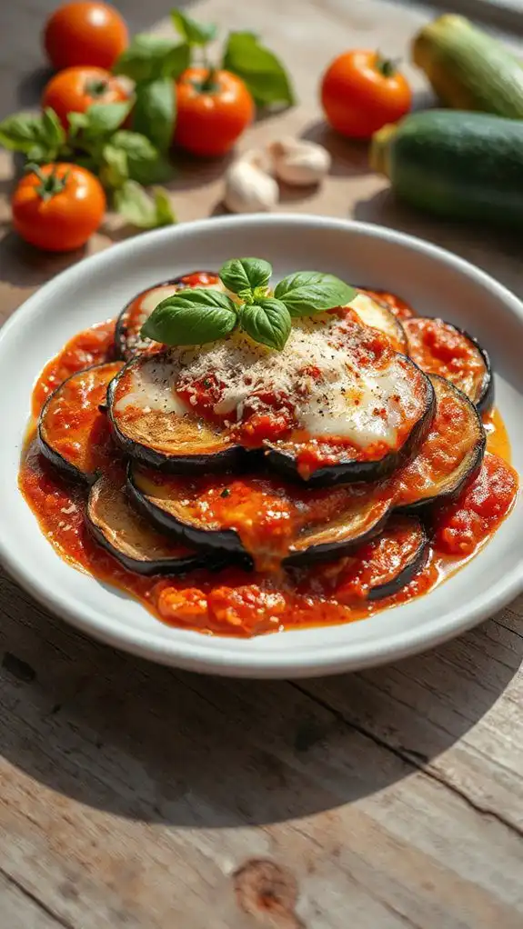 microwave eggplant parmesan recipe