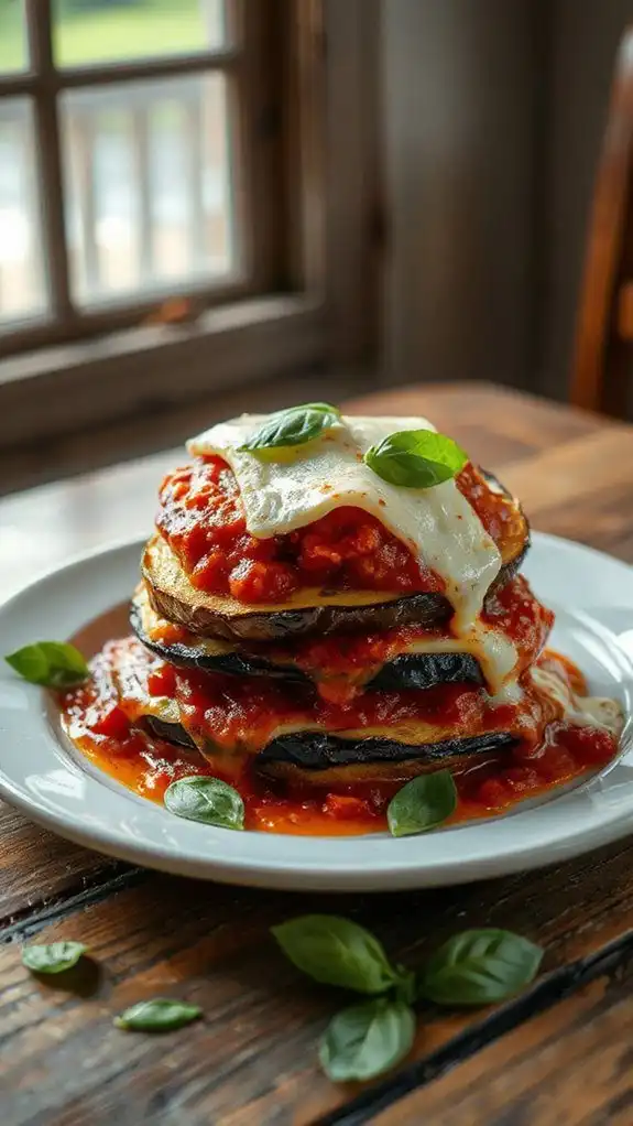 microwave eggplant parmesan recipe