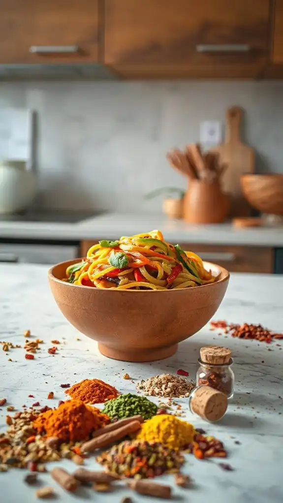 microwave noodles with vegetables