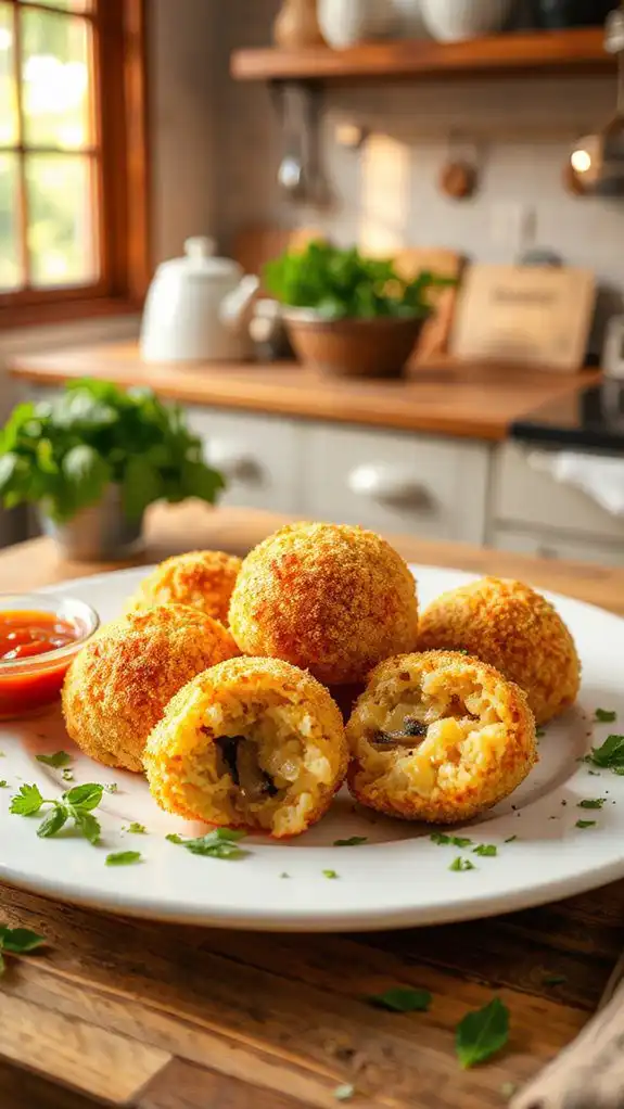 microwave risotto balls recipe microwave risotto balls recipe