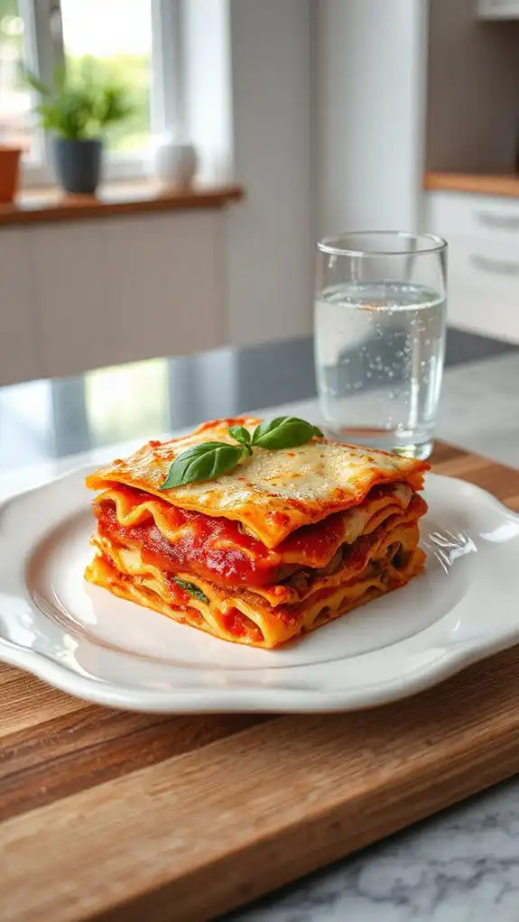 microwave single serving lasagna