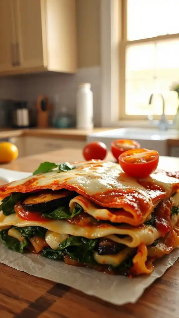 microwave vegetable lasagna recipe