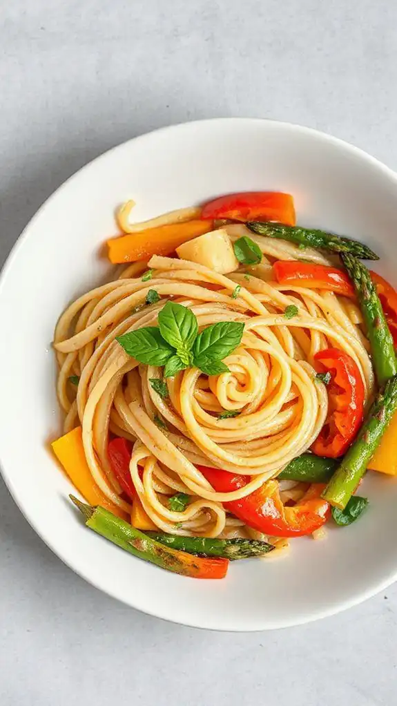 microwave vegetable primavera recipe