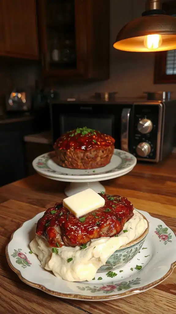 microwaveable individual meatloaf recipe