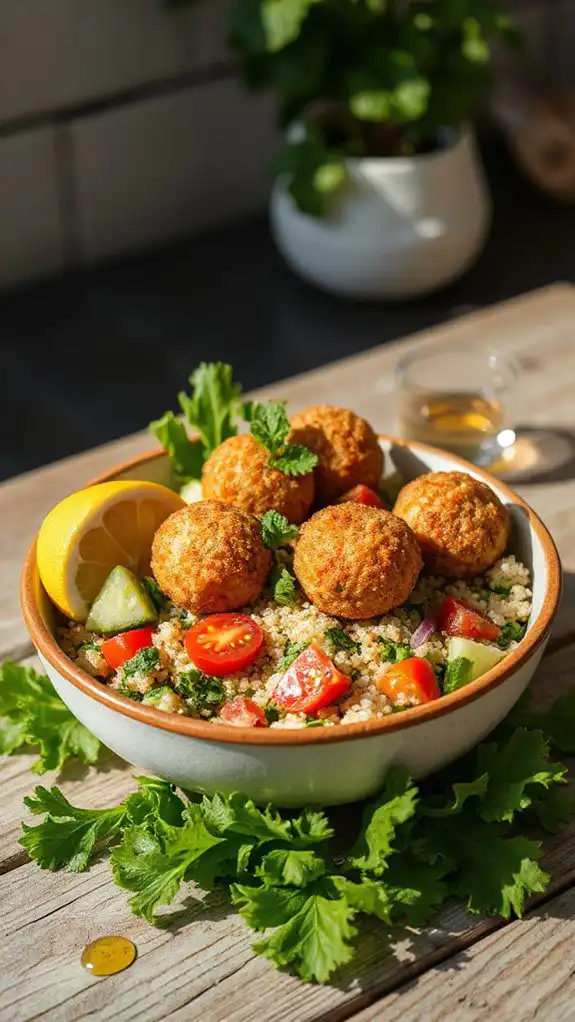 middle eastern cuisine bowl