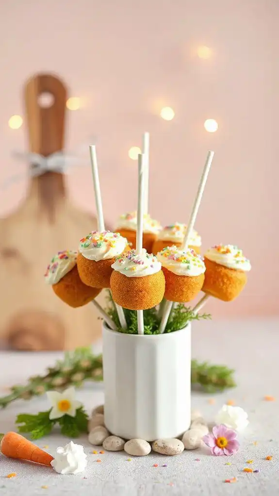 mini carrot cake skewers mini carrot cake skewers