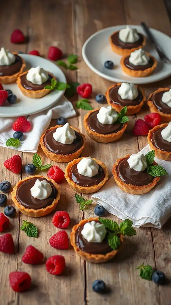 mini chocolate tart recipe